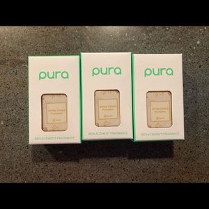 Pura White Gilded Pumpkin